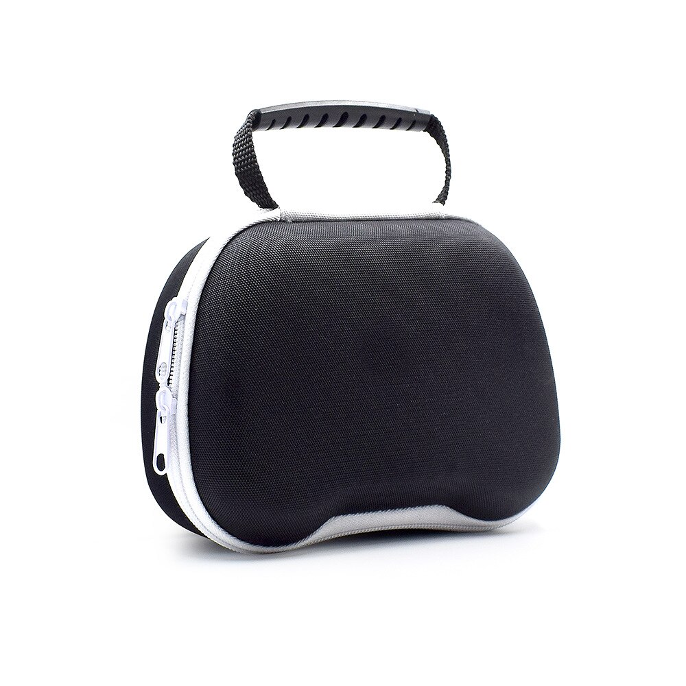 Estuche de transporte para PS5 DualSense, bolsa de almacenamiento para controlador, bolso Universal, funda protectora dura a prueba de golpes: white zipper