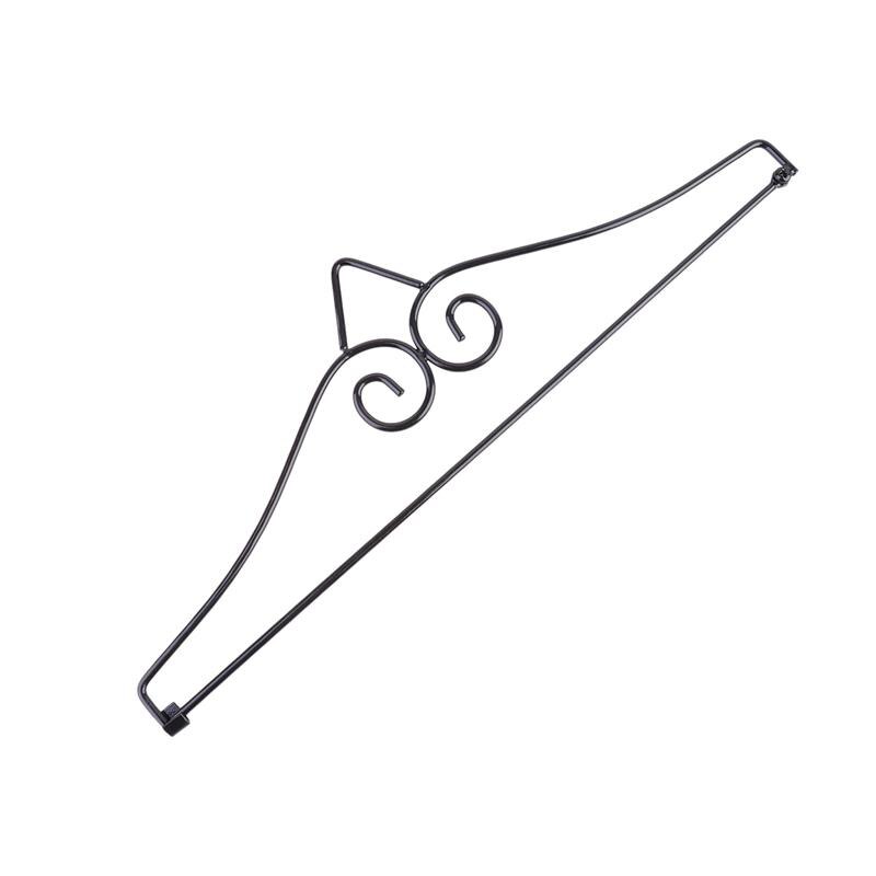 3pc haveflag hængende stativ robust have flagstang tilbehør metal have flag stolpe tilbehør hænge stativ til bar sort
