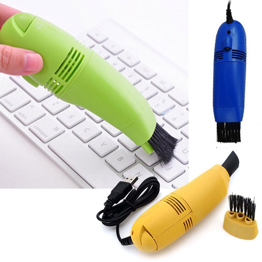 Mini Usb Keyboard Vacuum Cleaner Brush Dust Collector Voor Laptop Computer Pc