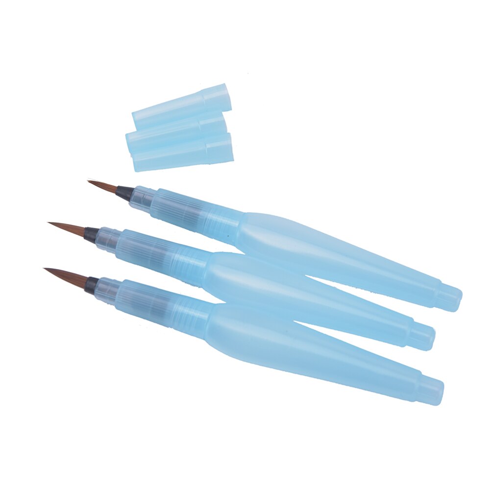 Derwent Wasser Pinsel 3er Set - Verschiedene Größen Für Aquarellmalerei