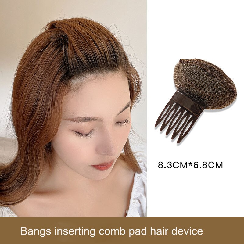 Clip Invisible para el cabello, Almohadilla para la parte posterior de la cabeza, raíz del pelo, Clip esponjoso, accesorios para el cabello, horquilla, esponja, almohadilla para el cabello, artefacto esponjoso: 1