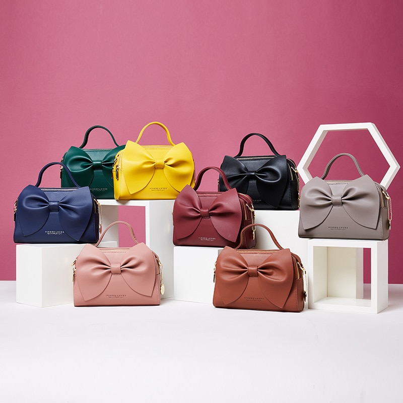 Rosett kvinnor väska märke axelväska kvinnlig handväskor sac dam crossbody handväska pu läder bolsos