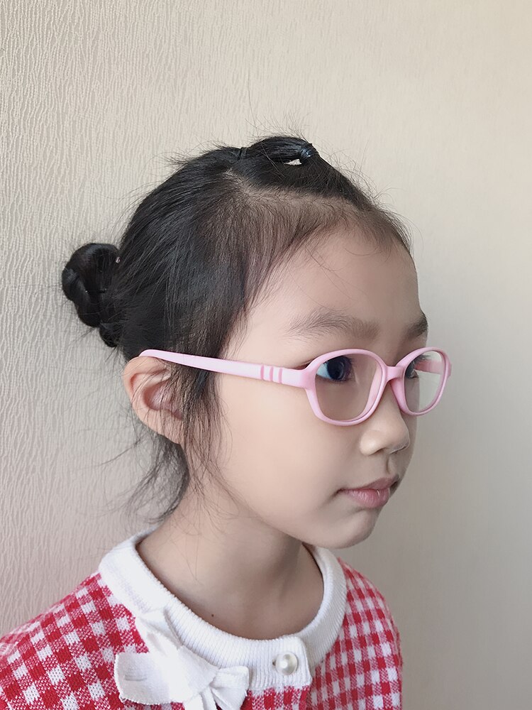 Veilige, onbreekbare, flexibele kinderbril voor kinderen, die de smartphone blokkeert, transparant, anti-blauw licht, uv-straling, computerbril voor gamen.