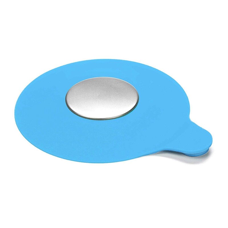 2 Pcs Bad Afvoer Bad Stopper, Siliconen Tub Drain Stopper Cover Bad Plug Universele Gebruik Voor Badkamer, wasserij, Keuken (Blauw, Gr