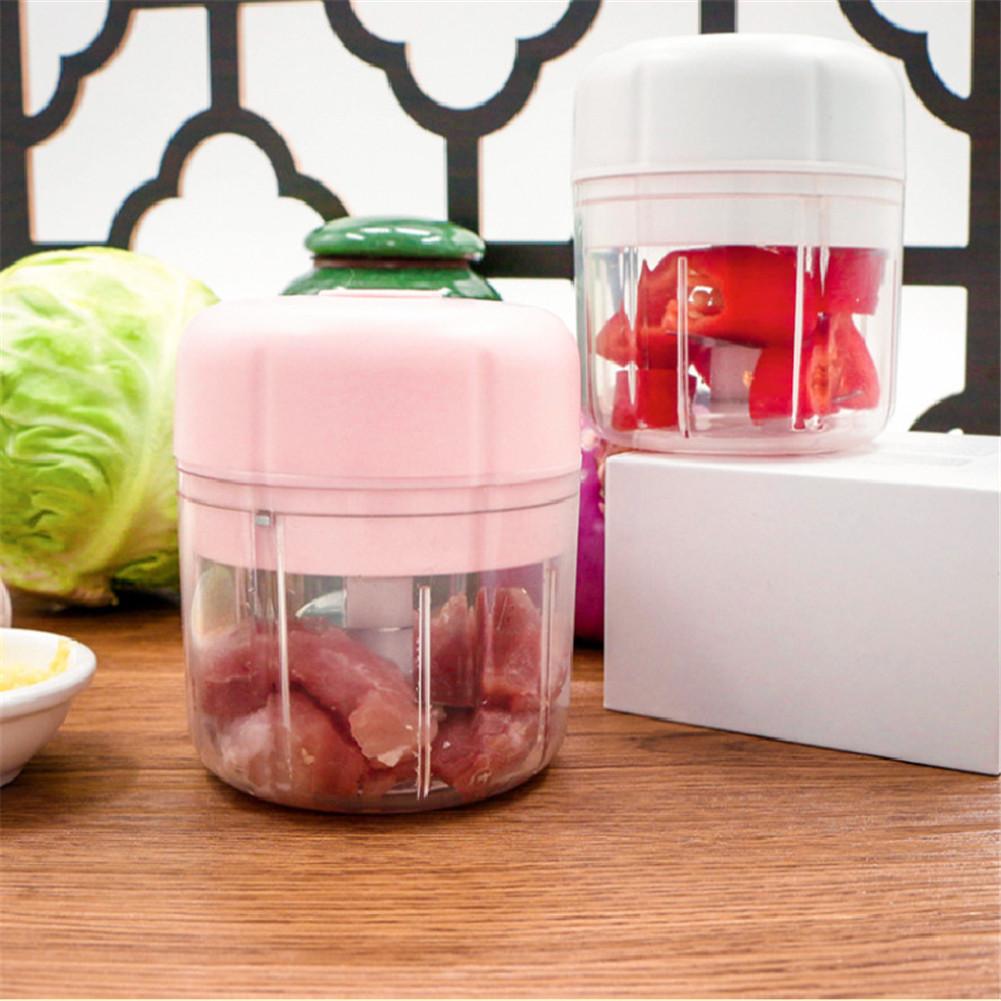 Mini Electric Food Chopper Food Cutter For Fruit Vegetables Kitchen Tool USB Meat Crusher Meat Grinder Chopper Garlic Cutter
