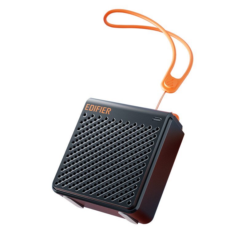 Edifier MP85 Draagbare Bluetooth-luidsprekers Camping Wandelluidspreker Draadloos Stereo 70g Lichtgewicht 8H Afspelen Waterdicht: GRIJS