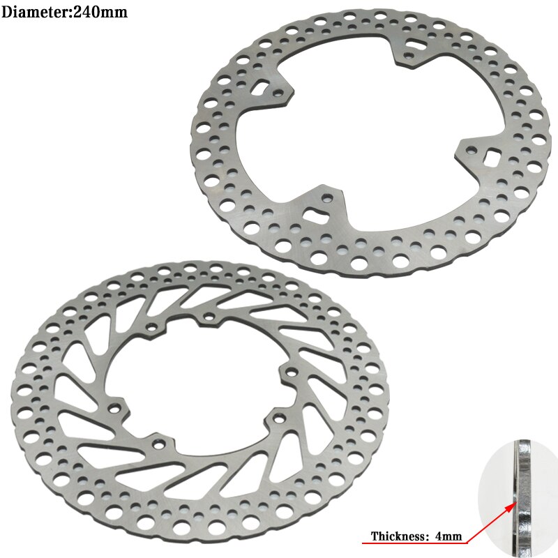 Motorfiets Remschijf Rotor Front Rotor Remschijf 240mm voor CR125 CR250 2002 CRF250 CRF450 2002