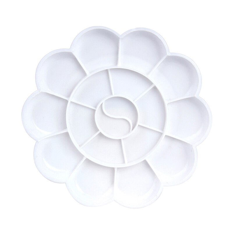 18Well Watercolor Plastic Oil Painting Tray Mixing Palette Artist Drawing Supply jan18: Default Title