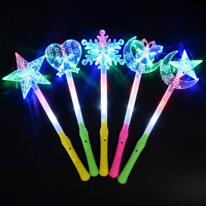 Knipperende lichten glow sticks feest kerst ster sneeuwvlok knipperende sticks  y4ud