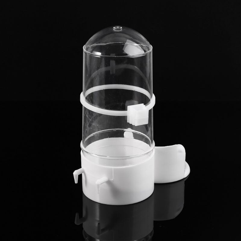 Voederautomaat voor vogels, automatisch voer, water, papegaai, hamster, huisdierklem, kooidispenser