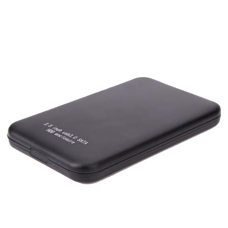 2.5 Inch High Speed 3TB USB3.0 Micro USB to SATA External Storage HDD HD Blue Aluminium Case Box Hard Disk Drive Enclosure