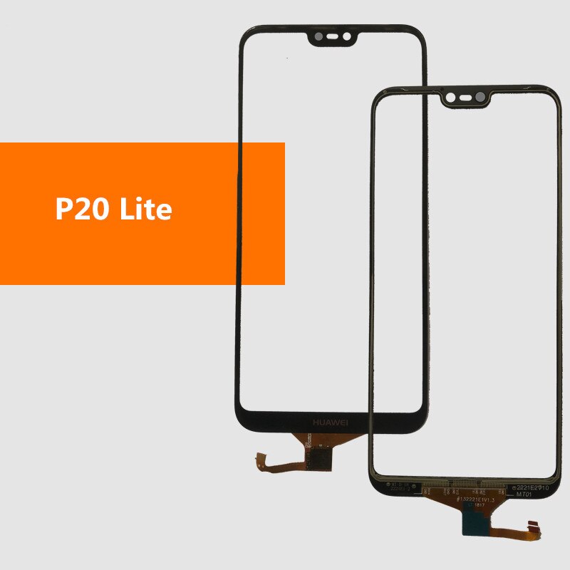 P20 lite buitenscherm voor huawei  p20 lite digitizer sensor front touch panel lcd display out glazen afdekking reparatie vervangen onderdelen