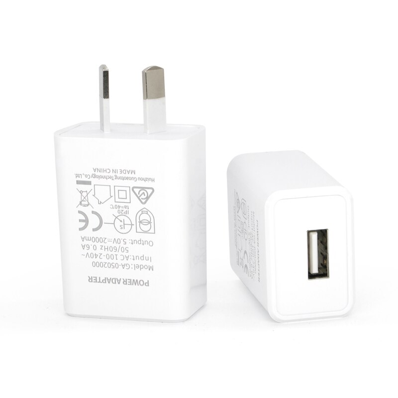 AU Adapter Travel Wall Converter Socket Australië Nieuw-zeeland Argentinië Stekker usb Lader Voor Mobiele Telefoon 5V1A 5V2A