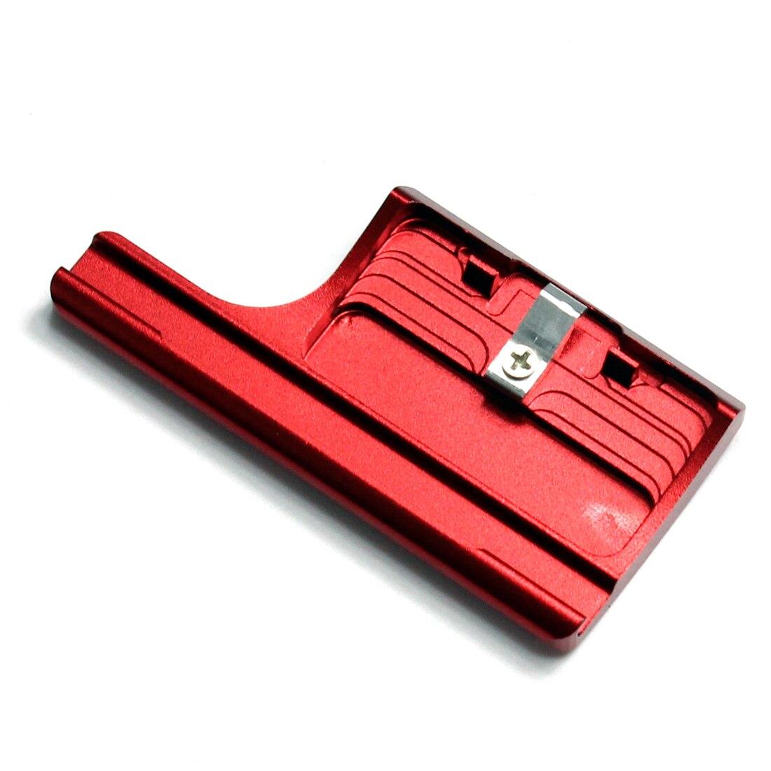 Cerradura trasera de aluminio para Gopro Hero 4 3 +, carcasa protectora impermeable, accesorio colorido para Cámara de Acción: Red