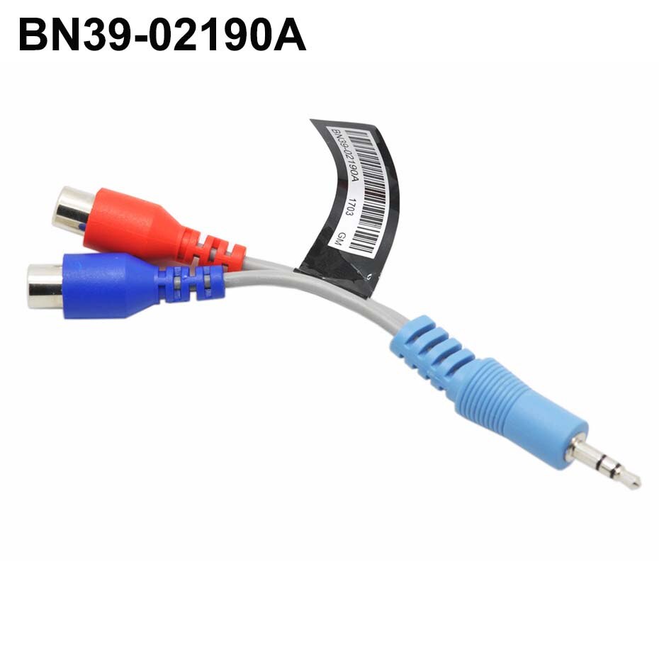 Original/ægte til samsung gender kabel  bn39-02189a dc til rca av adapter  bn39-02190a ac adapter adapter til samsung 4k tv: 02190a