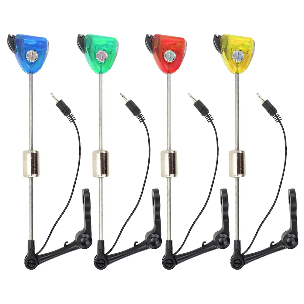 4 Échangistes Lumineux LED Pour Pêche Carpe - Outils De Montage Drop Off Avec étui