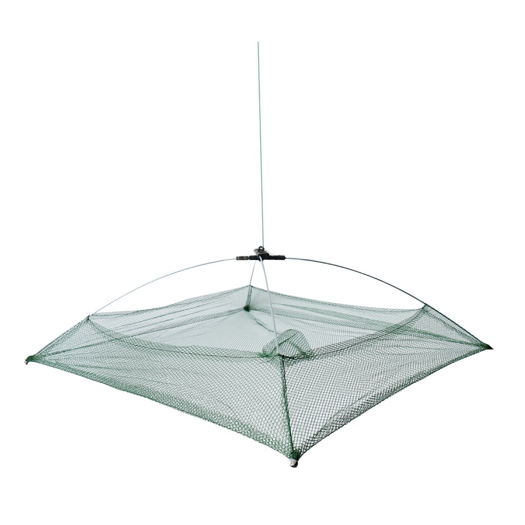 Fishing Net Folded Umbrella Cast Dip Net Eel Crab Lobster Crawfish Mesh Trap