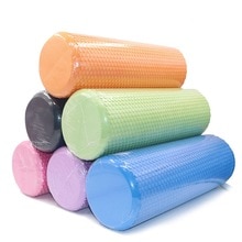 30/45/60cm EVA Yoga Foam Roller Training Colume Rollor Fitness Deep Tissue Massage Exercise Pilates Body Building Back Massager