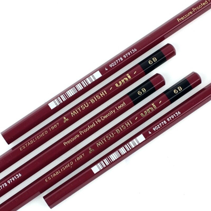 Uni 1887 Geavanceerde Hout Potlood Hardheid Test Potlood Tekening Potlood HI-UNI 1Pcs
