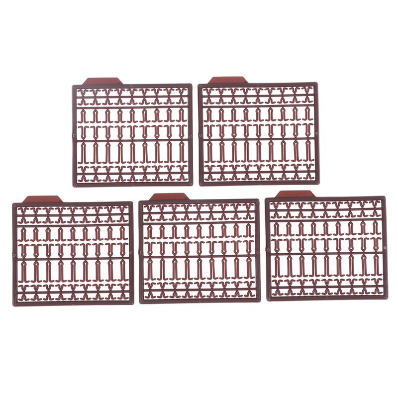 5 uds. De cebo Boilie para pesca de carpa, aparejo de pelo, Kit de Rig, señuelo, topes, extensor, aparejos para accesorios de pesca de carpa: brown