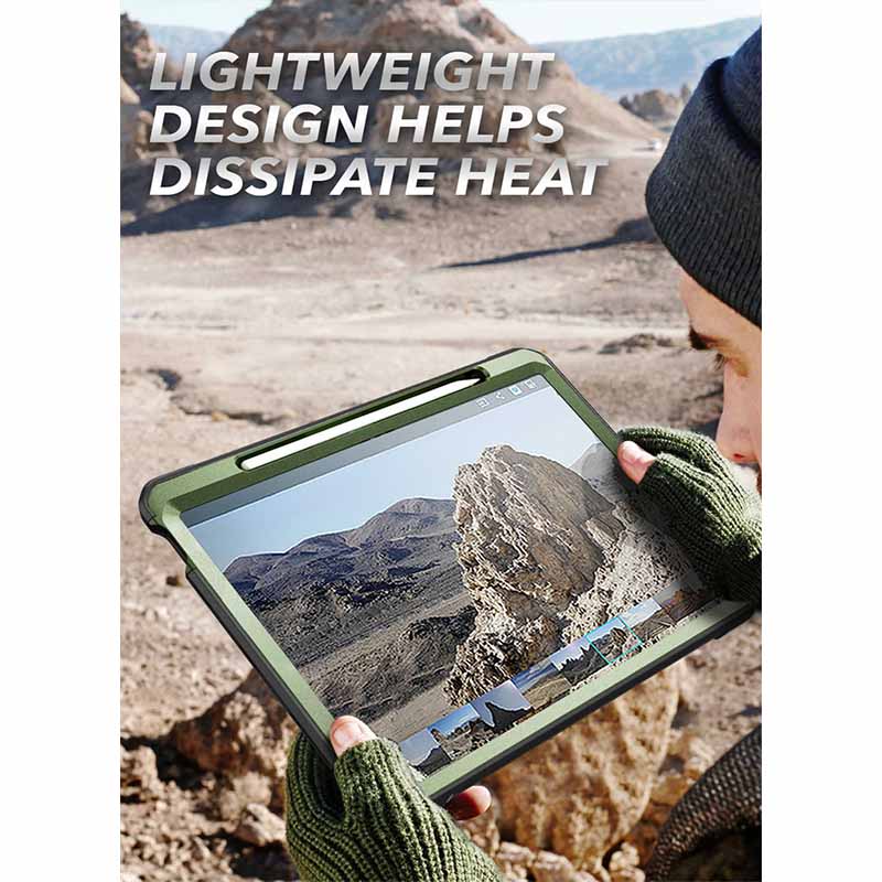 For iPad 10.9" ) / iPad 11" ) Case SUPCASE UB PRO with Built-in Screen Protector & Kickstand Protective Tablet Case