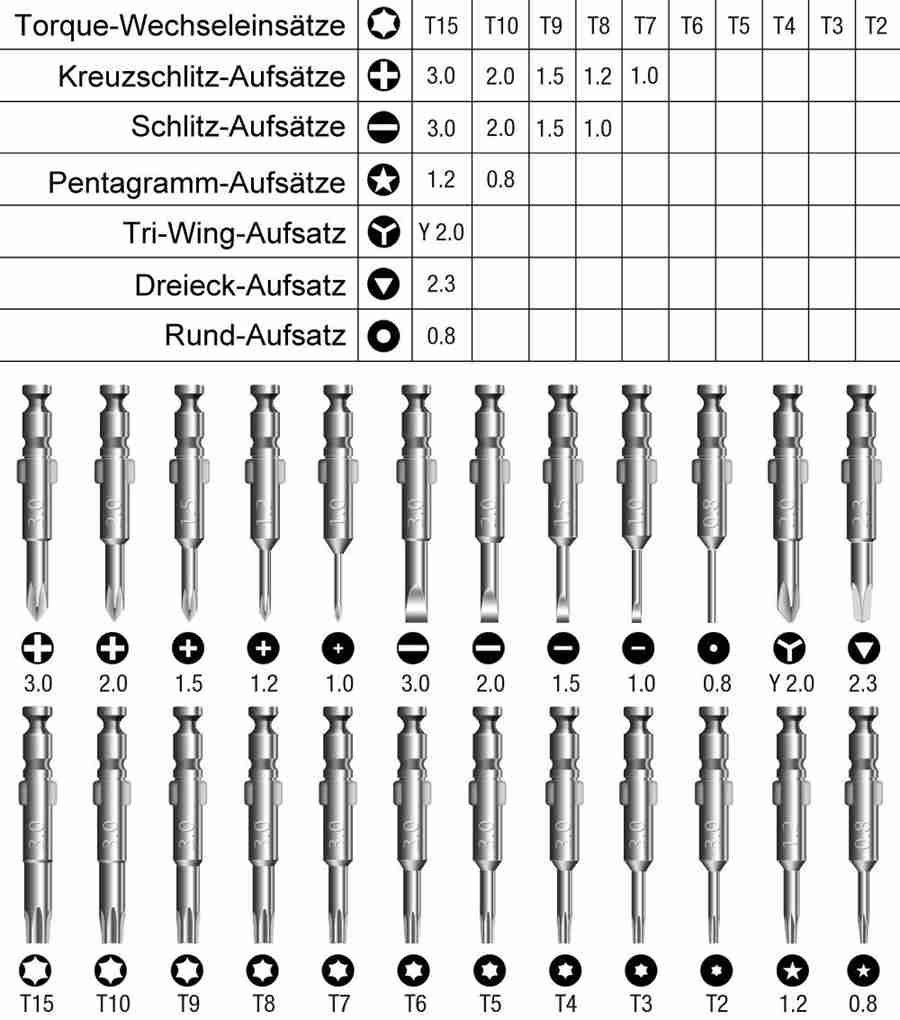 24 in 1 Screwdriver Set Torx Multifunctional Precision Opening Repair Tool For iPhone Huawei Phones Tablet PC Screwdriver Set