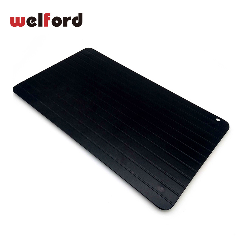 Bevroren Snelle Ontdooien Lade Dooi Snelle Verwarming Lade Bevriezen Vlees Voedsel ontdooier ontdooi magnetron vis board keuken gereedschap: 23 X 16.5 X 0.2cm / Defrosting Tray