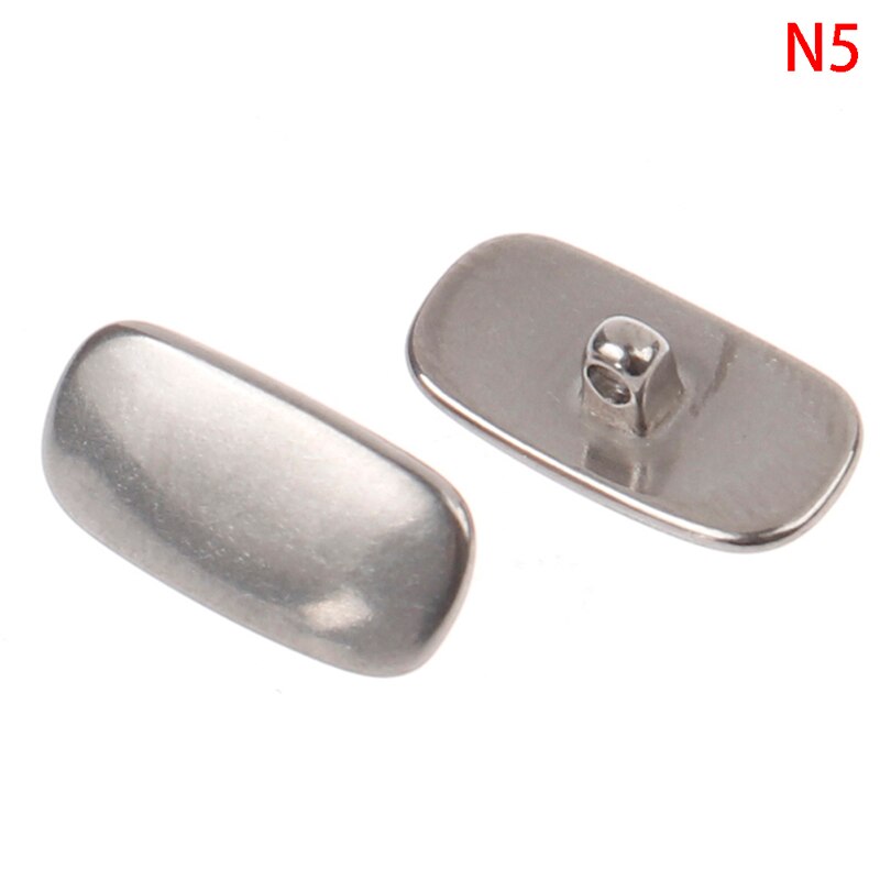 Metall neseputer titanium legering briller nese pads briller nese pads melon frø vanndråper runde briller tilbehør  gh882: N5