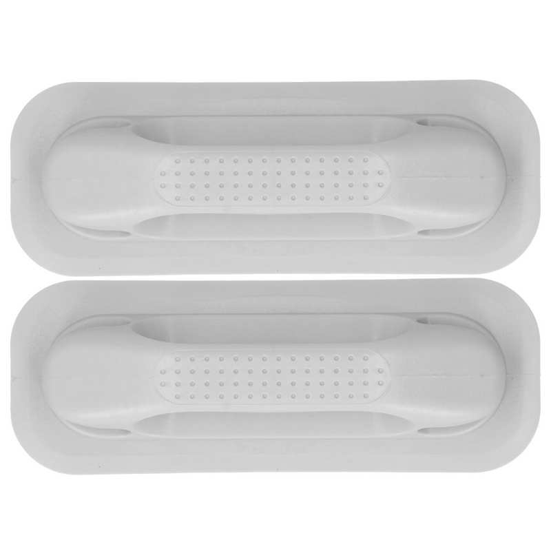 2Pcs Boat PVC Grab Handle Handrail for Drifting Boat Kayak Fishing Boat Rubber Dinghy Raft Canoe Rowing Boats Accessories