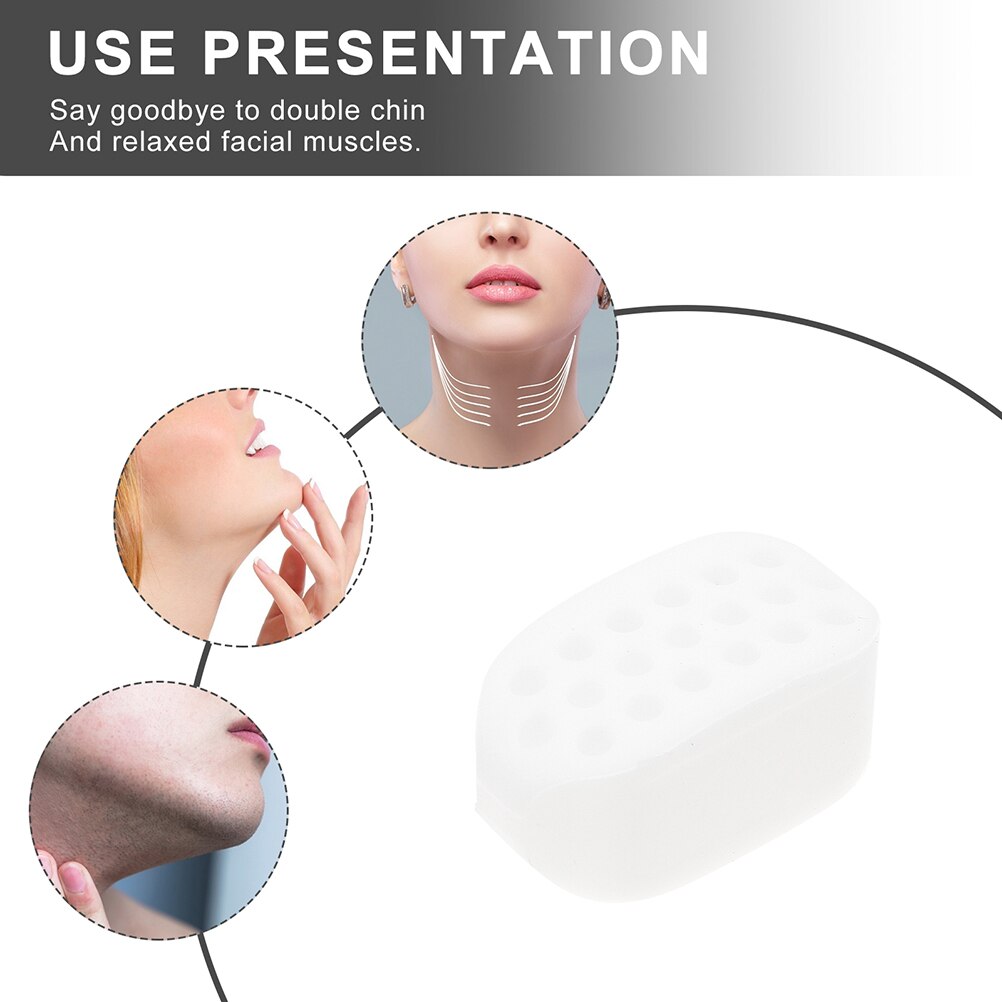 10PCS Useful Jaw Exerciser Silicone Jawline Exerciser Jawline Training