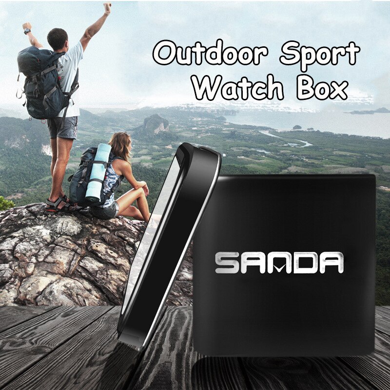 Sanda ur original kasse til ur emballage boks bedste elektroniske ure udendørs sports ur kasser