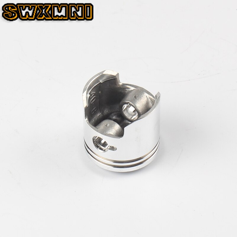 Mærke 44-6 motor cylinderhoved med 44mm stempel sæt til 2 takt 49cc mini dirt bike mini atv quad pocket cykel stempelring