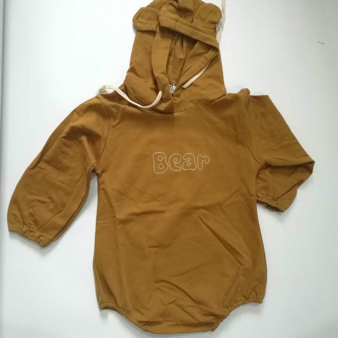 Baby bodysuits jongens en meisjes dragen katoenen kleding met lange mouwen en schetenwerende bovenkleding babymeisjeskleding