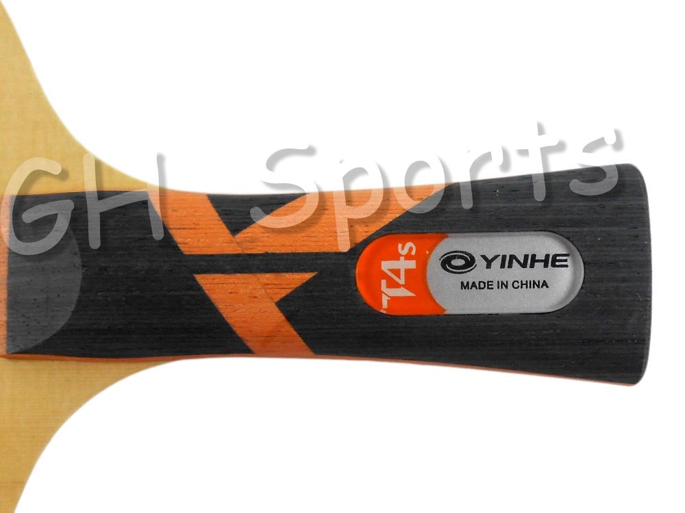 Yinhe t -4 t4s bordtennisblad (t -4s,  hinoki overflade , 5 + 4 carbon  ) t4 ketcher ping pong bat padle