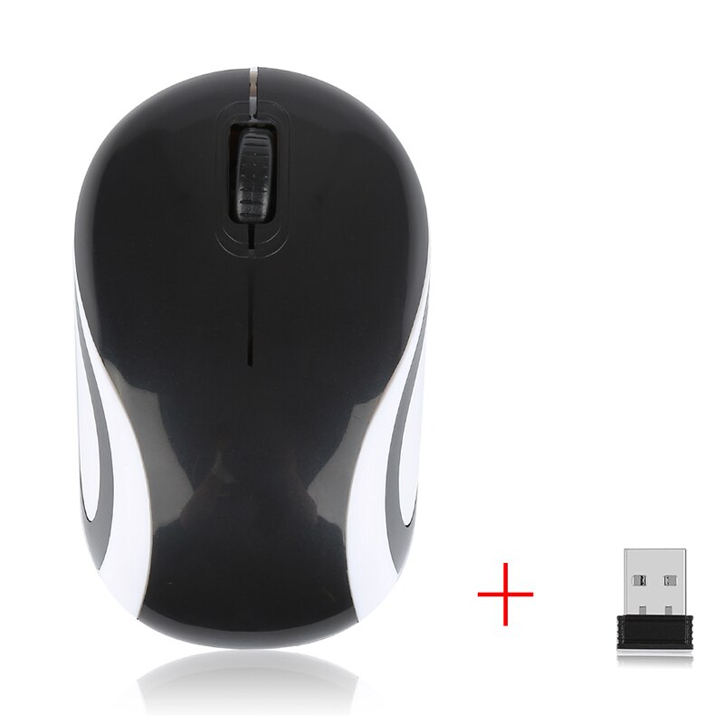 High-end USB Wireless Mouse USB Receiver Optical Computer Wireless Gaming Mouse Ergonomic Mice For Laptop PC Sound Silent: 5