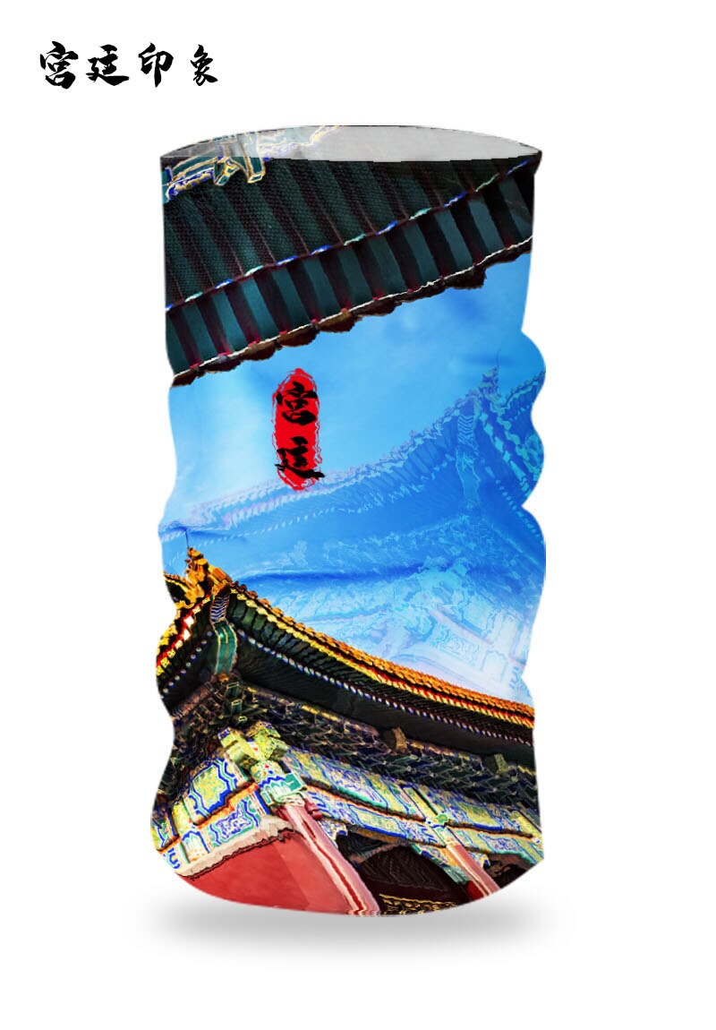 Cycling Face Mask Riding Scarf Sunscreen UPF50+ Ice Silk Seamless Neck Gaiter Men Bandana Headwear Headband Snood Mask Balaclava: Licht Bruin