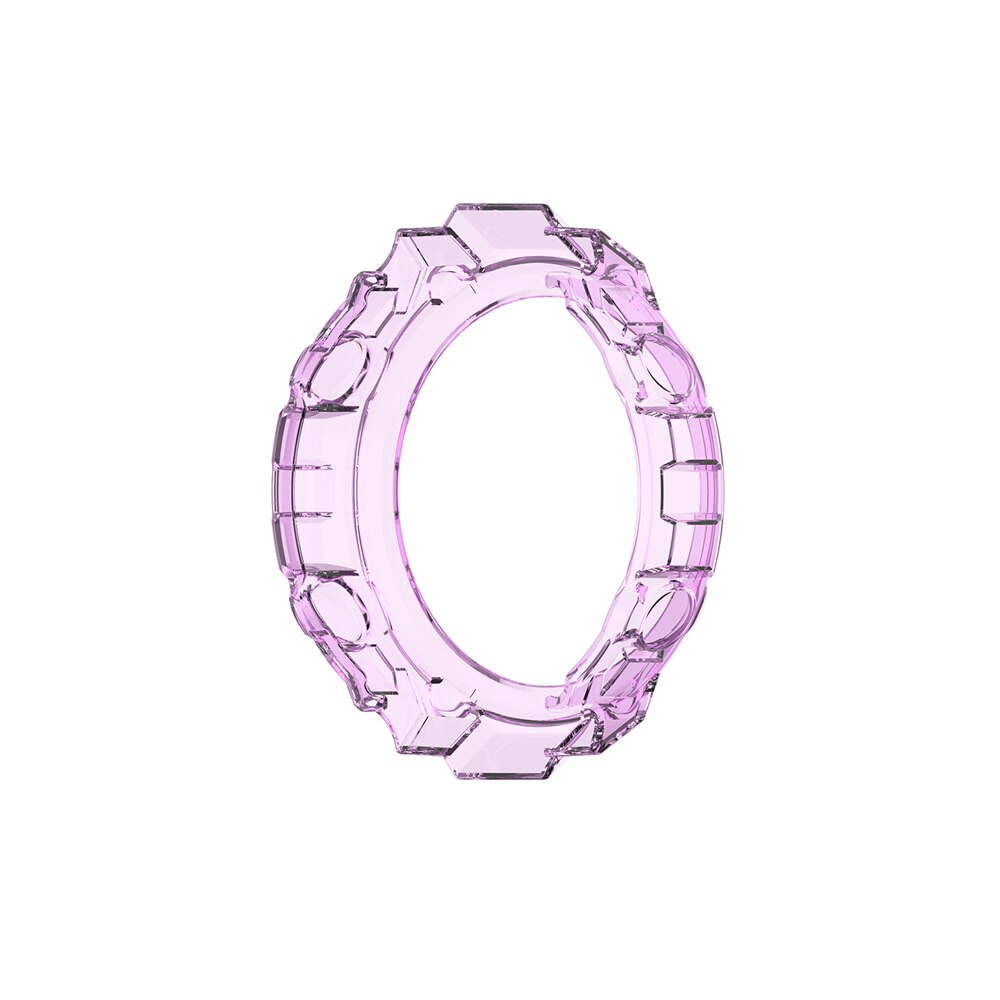 Doorschijnende Horloge Case Voor Amazfit T-Rex Horloge Beschermende Shell Bumper Frame Protector Voor Amazfit T-Rex Horloge accessoires