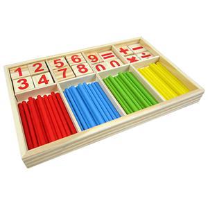 Houten Educatief Aantal Math Berekenen Game Speelgoed Wiskunde Puzzel Speelgoed Kid Vroeg Leren Tellen Materiaal Kids Kinderen