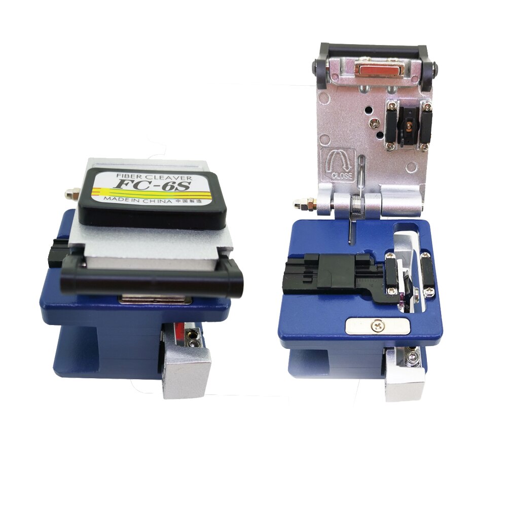 Ftth Glasvezel Tool Kit Met Fiber Cleaver -70 ~ + 10dBm Optische Power Meter Visual Fault Lcator 5km