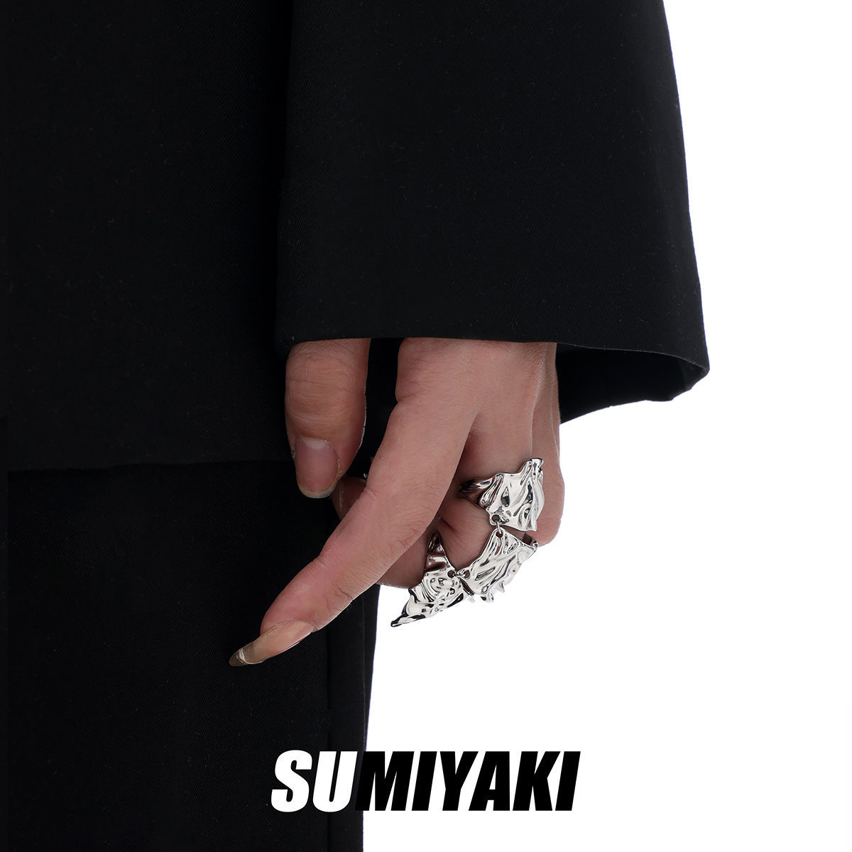 Original Plate Armor Series Joint Ring Mechanical Wind Opening Armor Ring