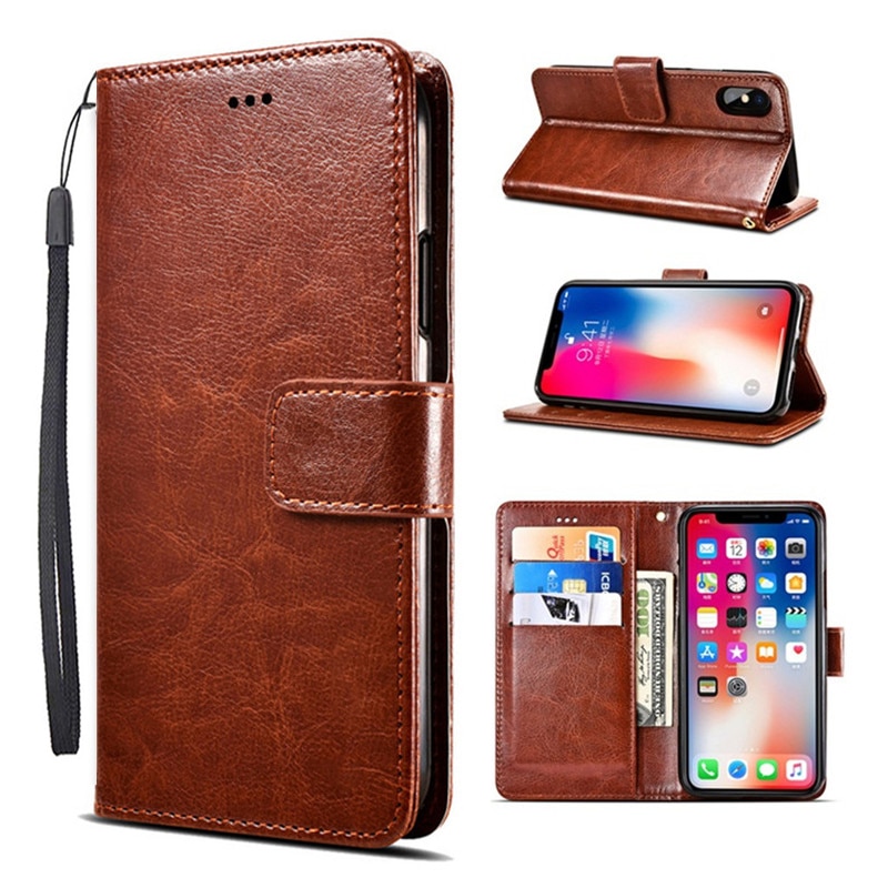 Magnetic Leather Case for Homtom HT7 HT17 Pro HT27 HT30 HT37 HT26 HT50 S12 S8 S99 Wallet Flip Card Holder Stand Phone Bags