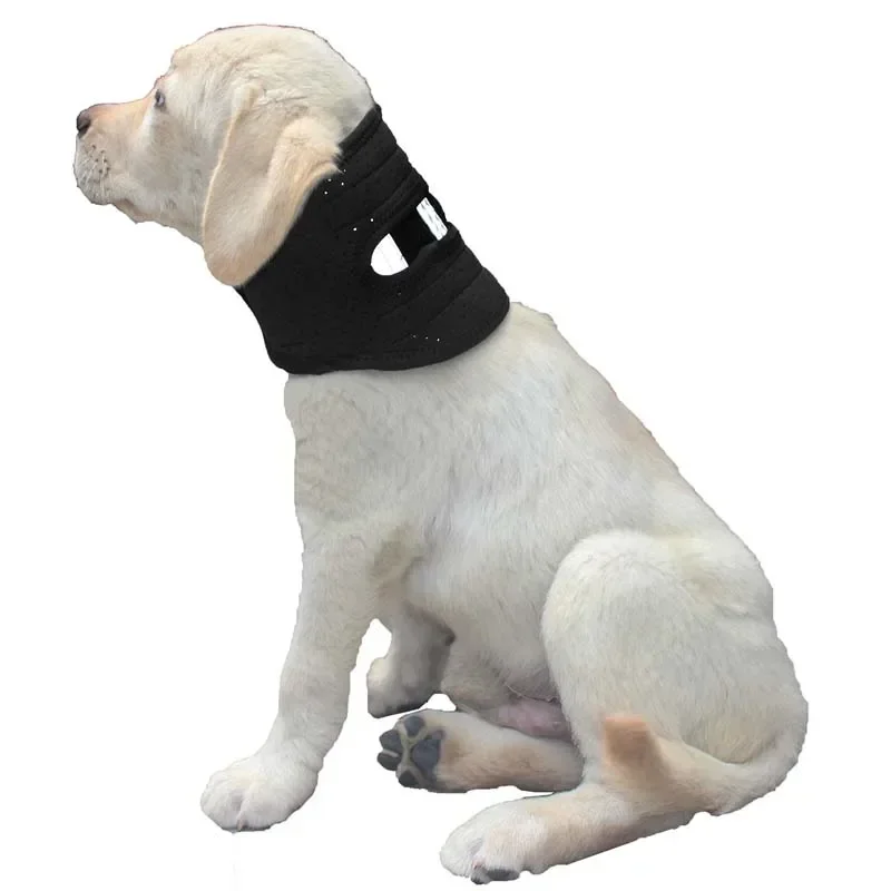 Dog Neck Brace Pet Dog Collar Anti-Lick Sprain Neck Head Cover Post-Op Neck Breathable Support Collar Dog Accessories
