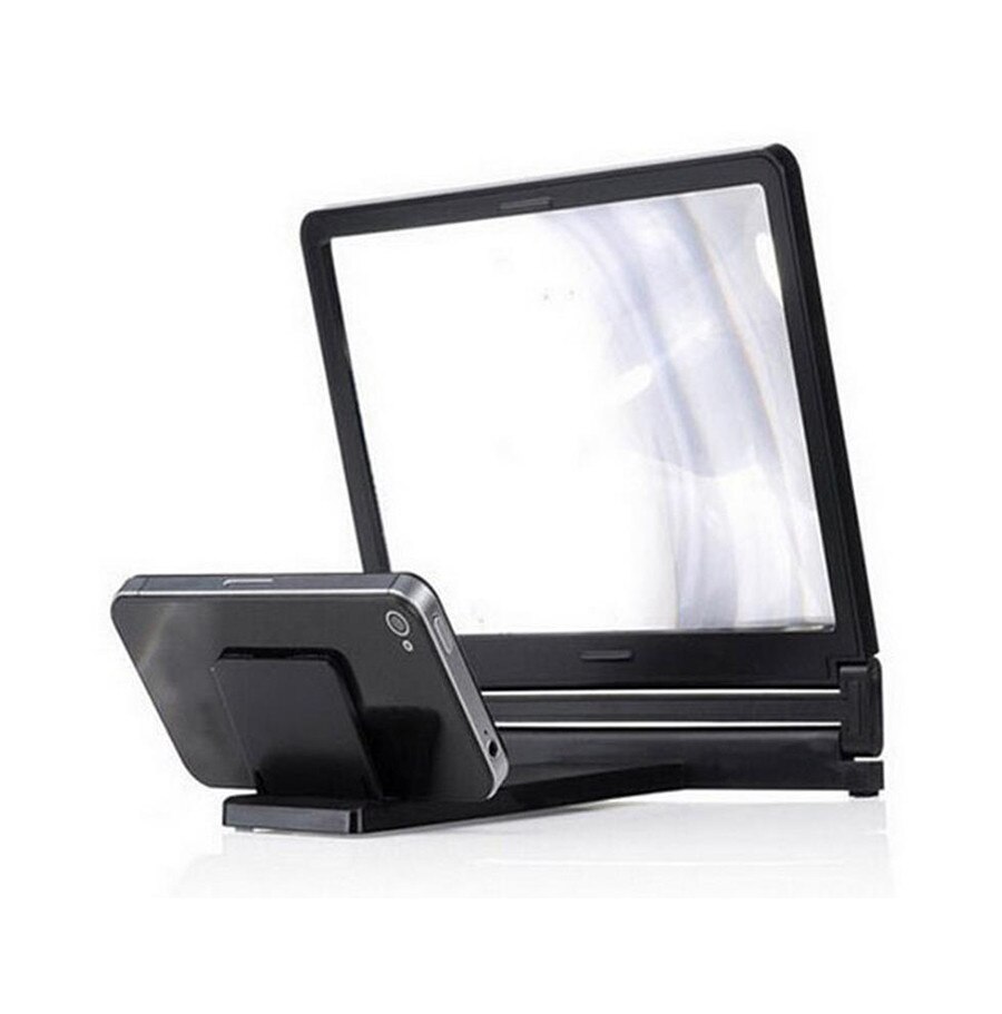 Suporte de mesa tela do telefone móvel lupa olhos proteção display 3d amplificador tela vídeo dobrável expansor estande holde