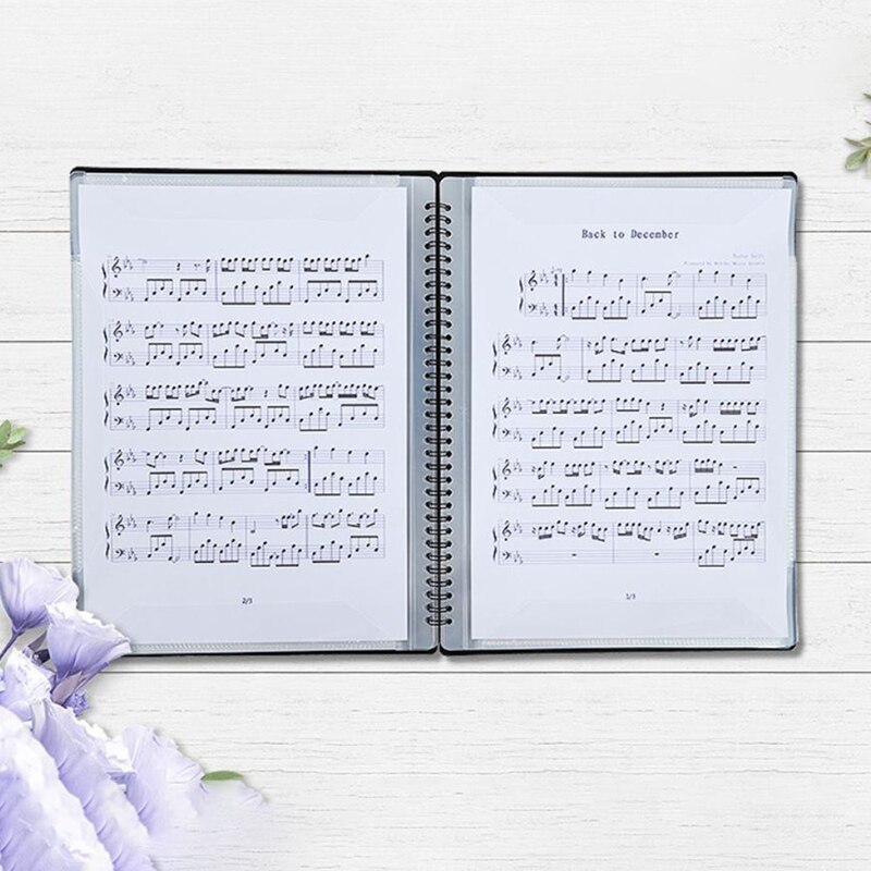 Music Sheet Document Storage Folder Suitable for Sheet Music Folder for Piano Wind Band Organ File or More Occasions