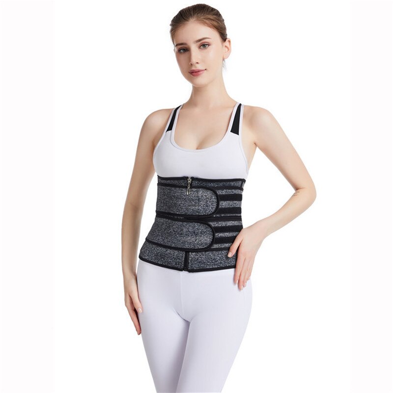 Dames sport taille corrigerende riem neopreen tailleband body shaping zweet buikband afslankende riem afslankende wraps buik vasthouden: M