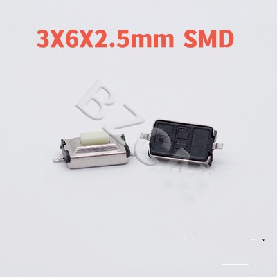 Micro-interrupteur à bouton-poussoir tactile, SMD 2, 4 broches, 3x4mm, 3x6mm, 4x4mm, 3x4x2.5, 3x6x4.3, 3x6x2.5, 10 pièces * 6*3.5 4*4*0.8 4*4*3.0 MM
