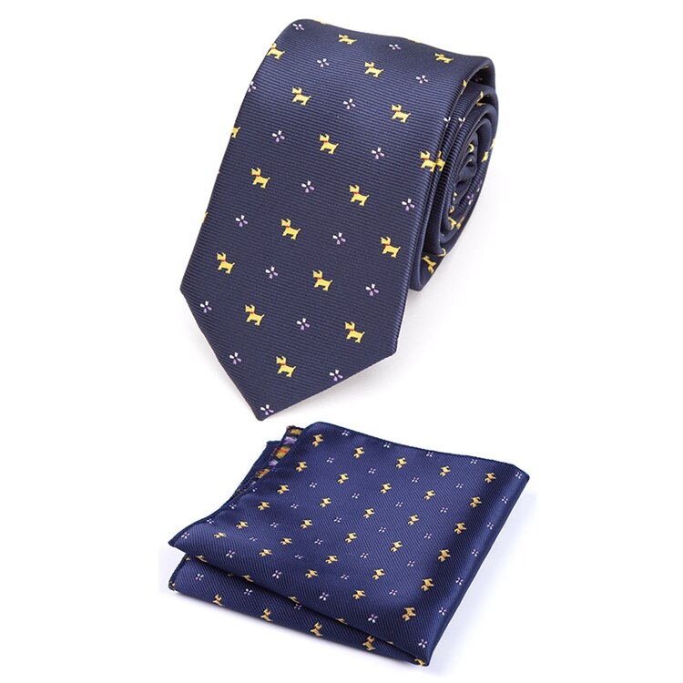 XGVOKH – ensemble de cravates pour hommes, nouvelle , cravate Hanky, points rayés, cou, cravate Slim, accessoires pour mariage, fête sociale: LD-SU1028
