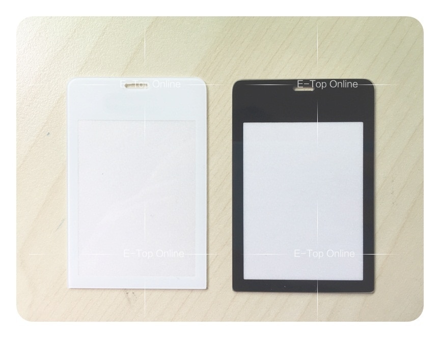 For Nokia 515 N515 Glass Screen Lens Black/White Front Lens Panel With Sticker +tracking