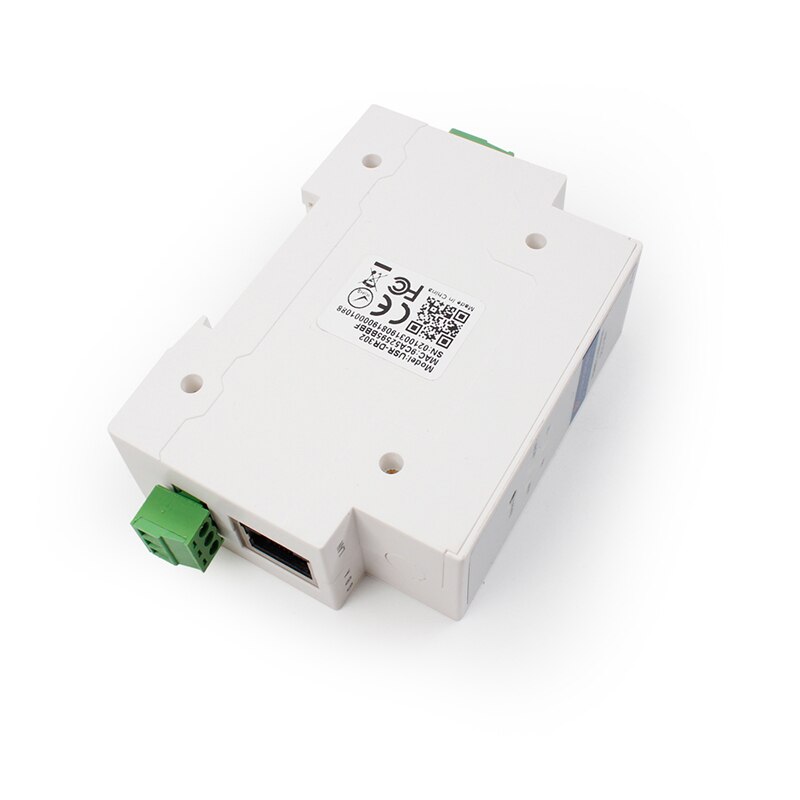 USR-DR301 DIN-Rail Modbus RS232 Serial port TO Ethernet Converter bidirectional transparent transmission between RS232