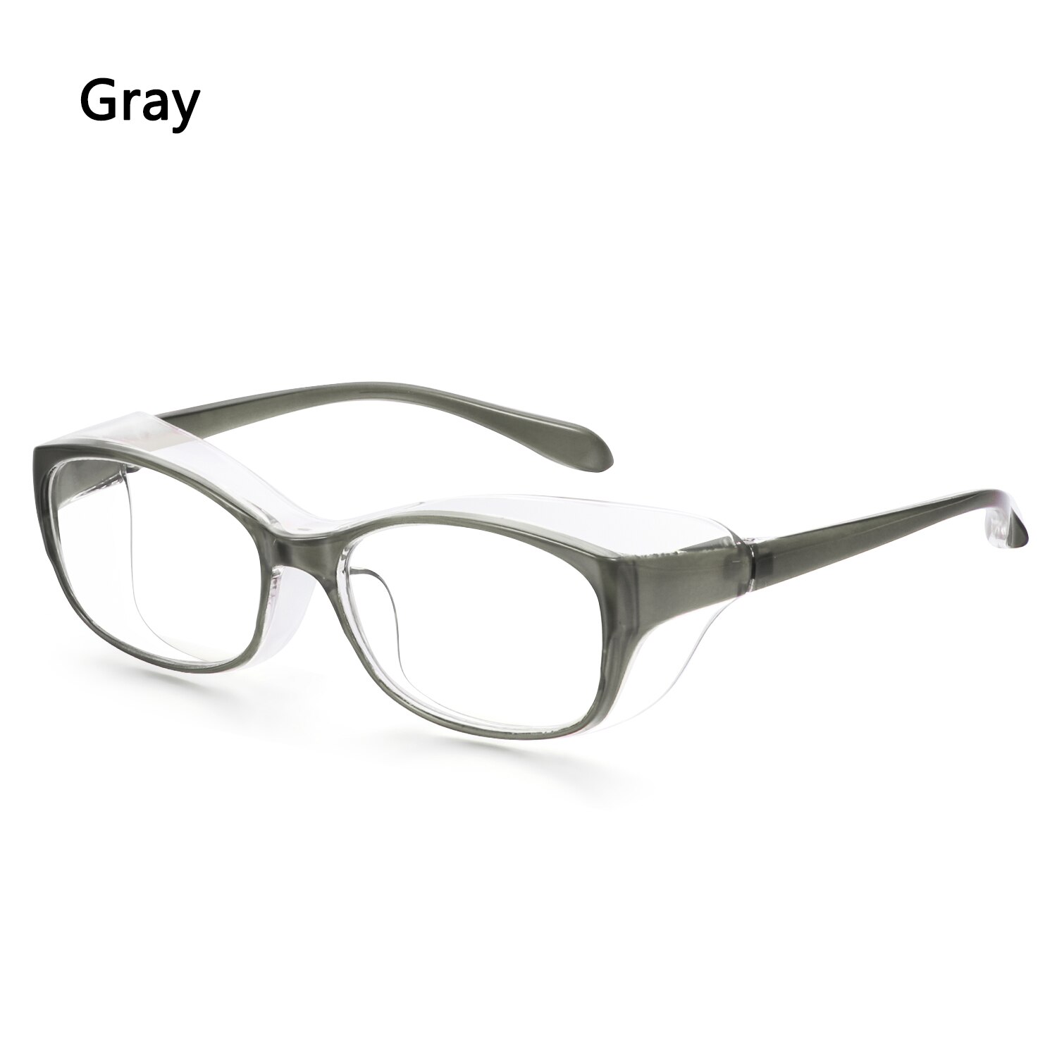 Safety Glasses Anti-fog Pollen GogglesBlue Light Blocking Glasses UV400 Protection Glasses Anti-saliva Dust-proof for Men Women: gray2